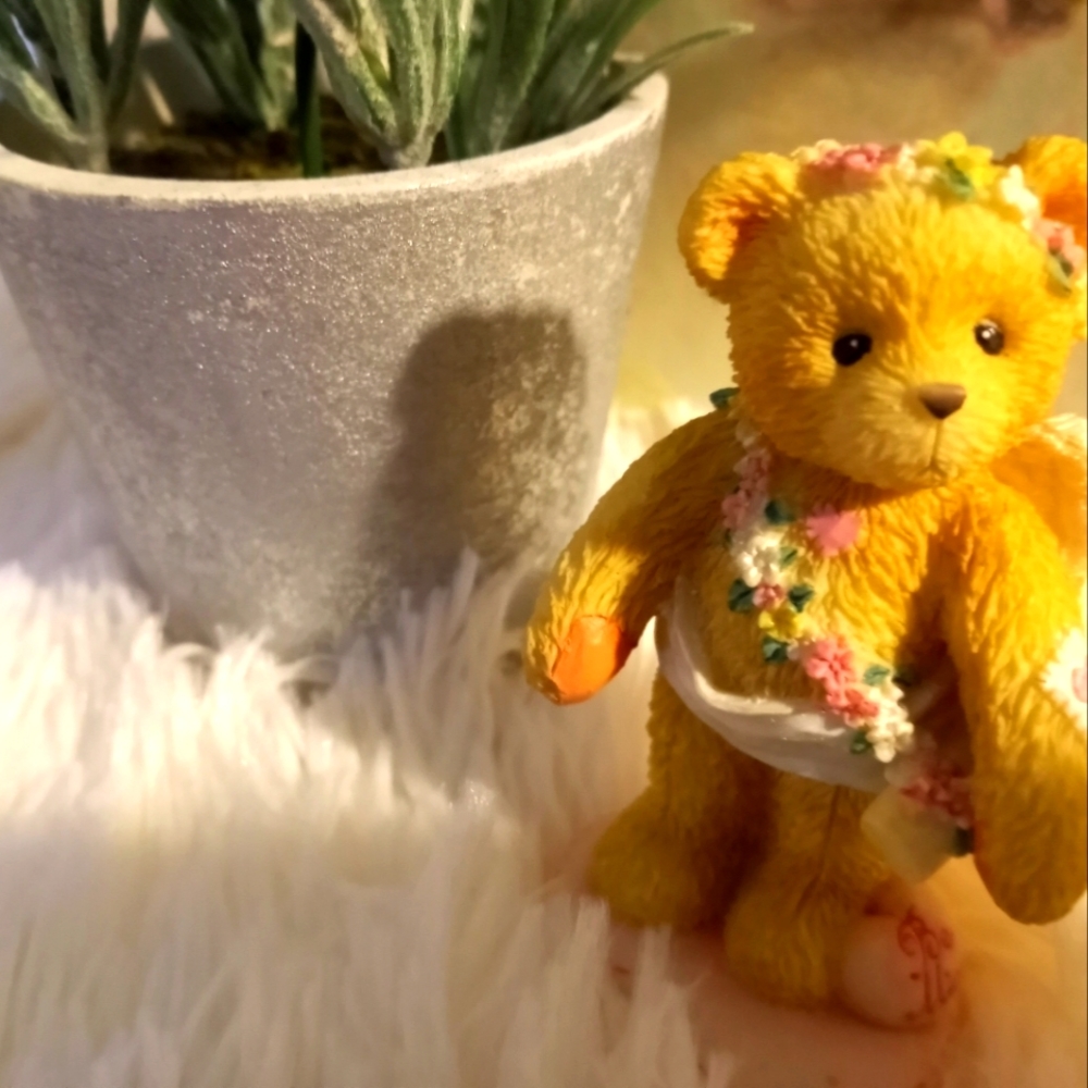 Antiques Hand Painted Teddy